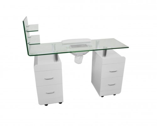 Table Manucure Living DISPLAY LED AVEC ASPIRATION - THERA ESTHETIQUE