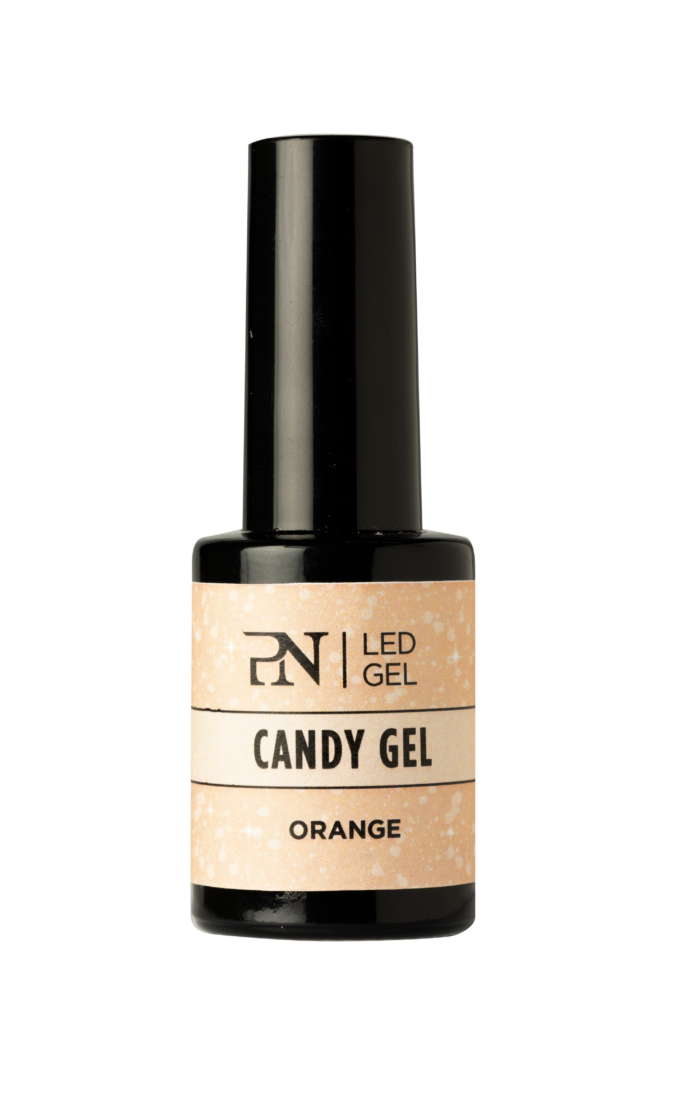 Thera Esthetique Grossiste En Produit Esthetique Bretagne 90044 Candy Gel Orange 8ml Bottle