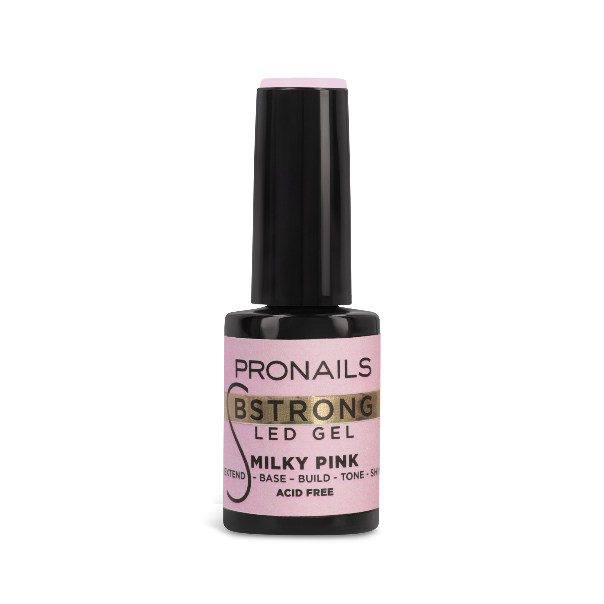 Thera Esthetique Grossiste En Produit Esthetique Bretagne 30617 BStrong LED Gel Milky Pink 14 Ml